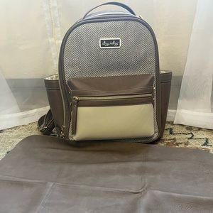 Mini vanilla latte ITZY RITZY diaper bag